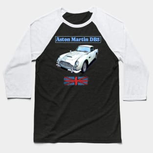 The DB5 Classic with union jack flag Baseball T-Shirt